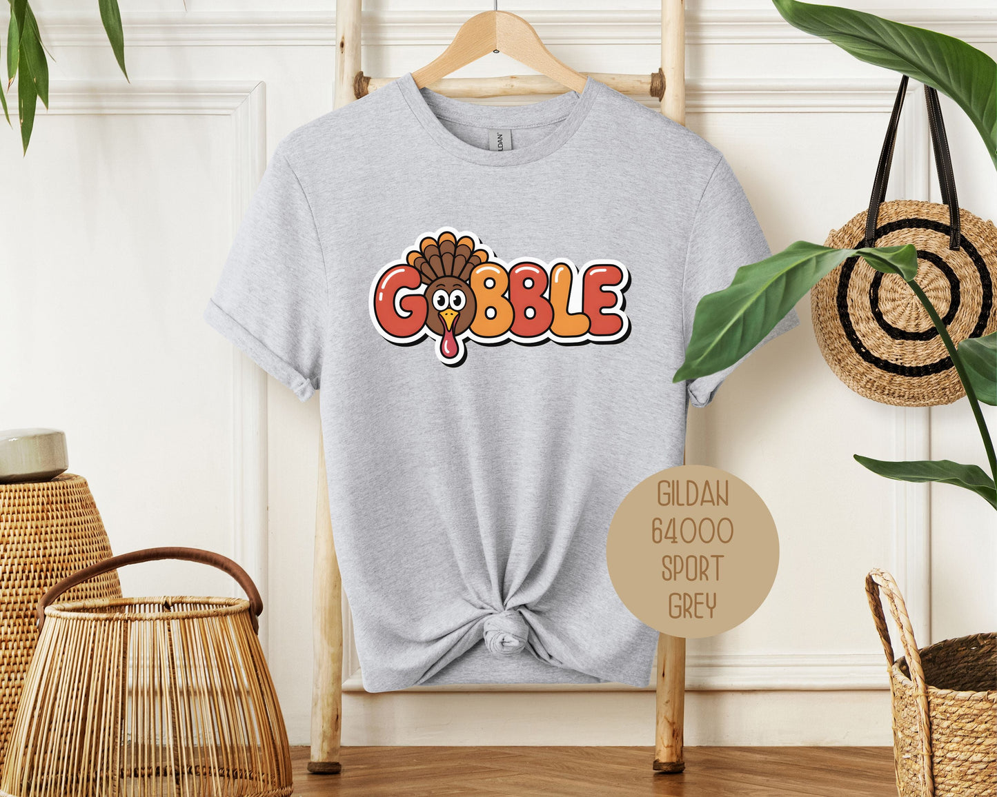 Gobble Thanksgiving Shirt-8