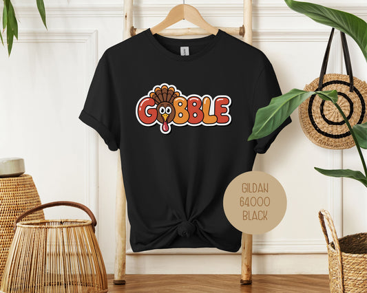 Gobble Thanksgiving Shirt-0