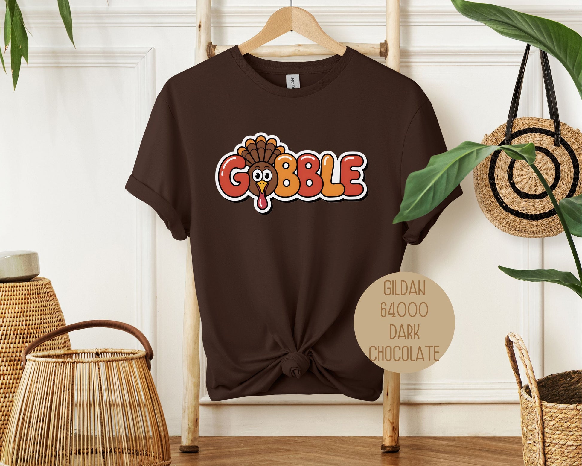 Gobble Thanksgiving Shirt-2