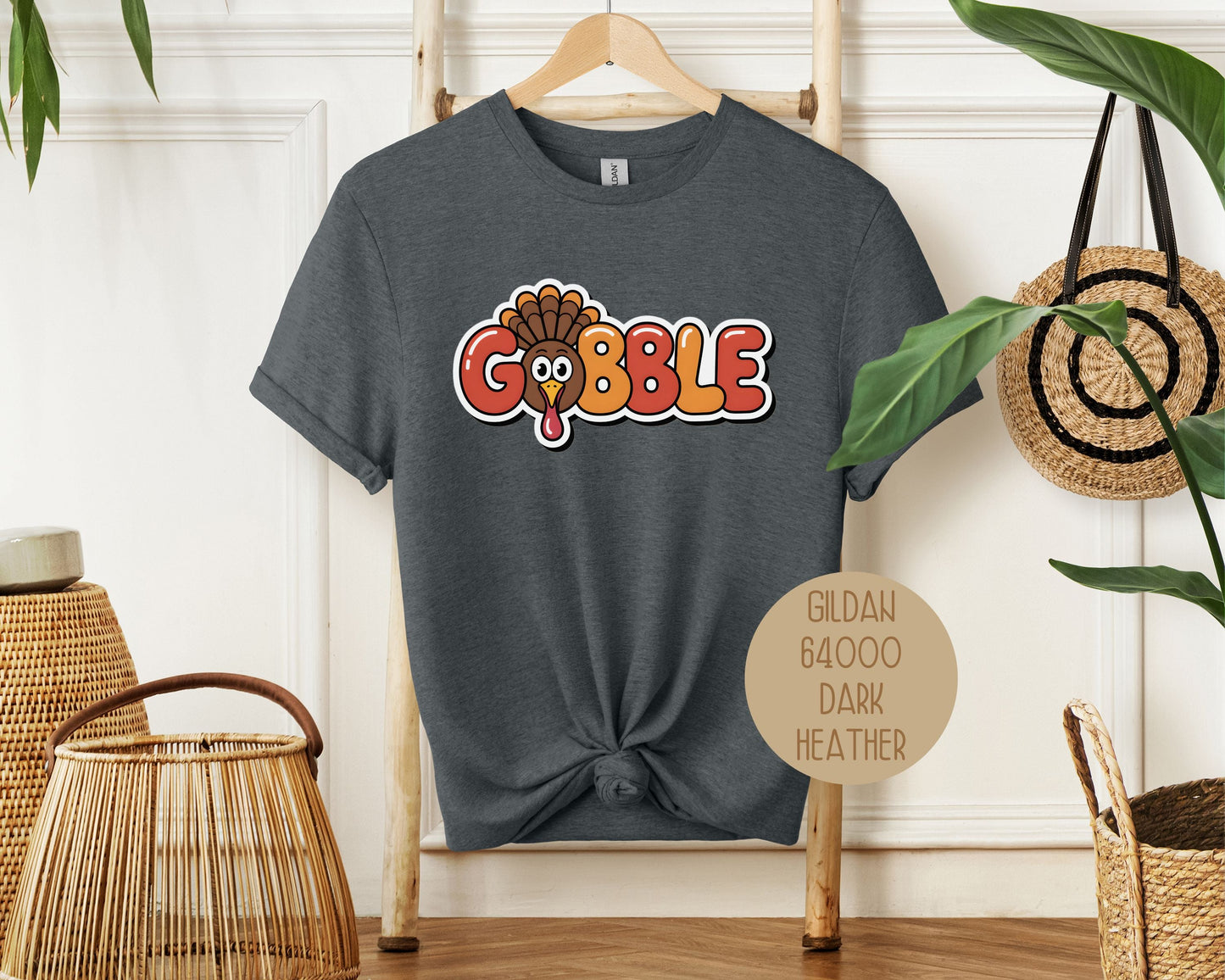 Gobble Thanksgiving Shirt-3