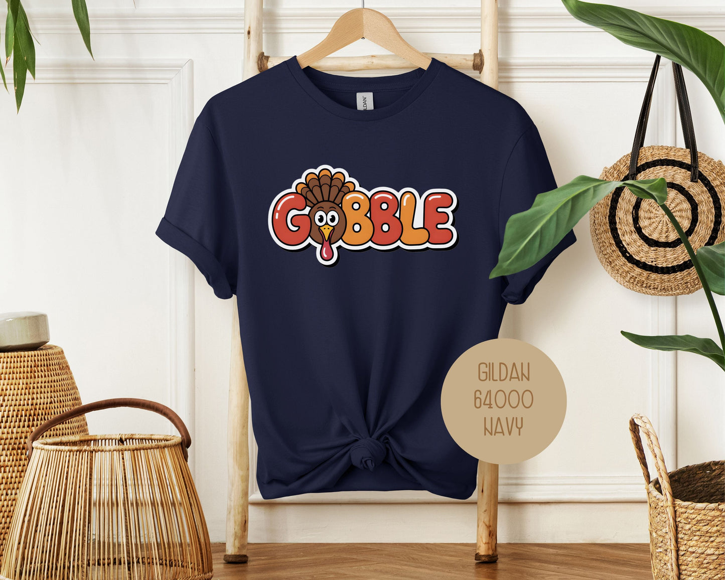 Gobble Thanksgiving Shirt-6