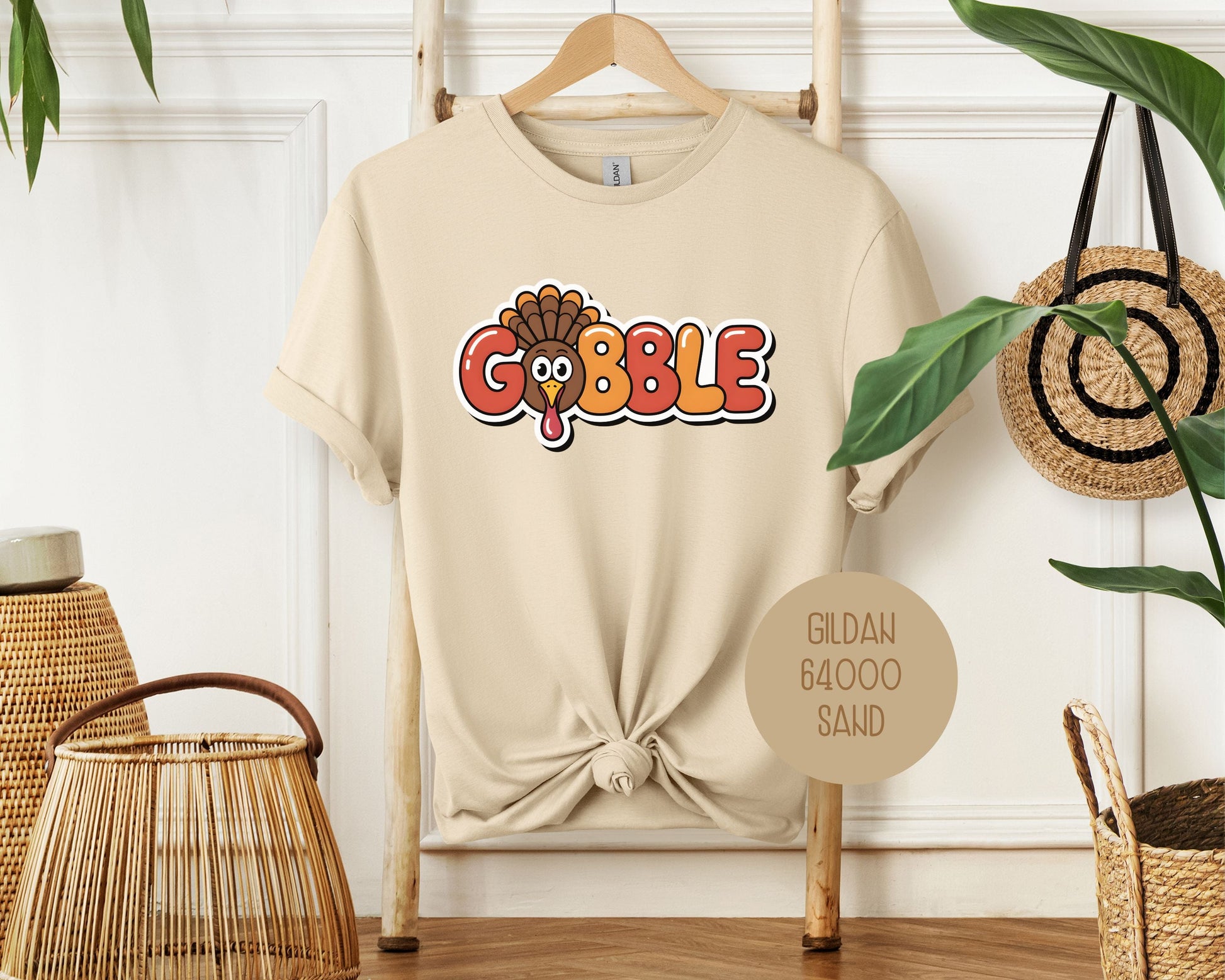 Gobble Thanksgiving Shirt-7